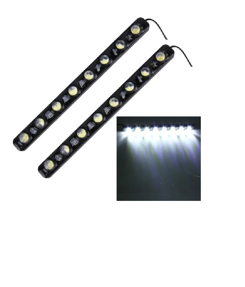 KIT LUCI DIURNE AUTO TUNING 8 LED PER FANALE DAY TIME - E4 DC 12